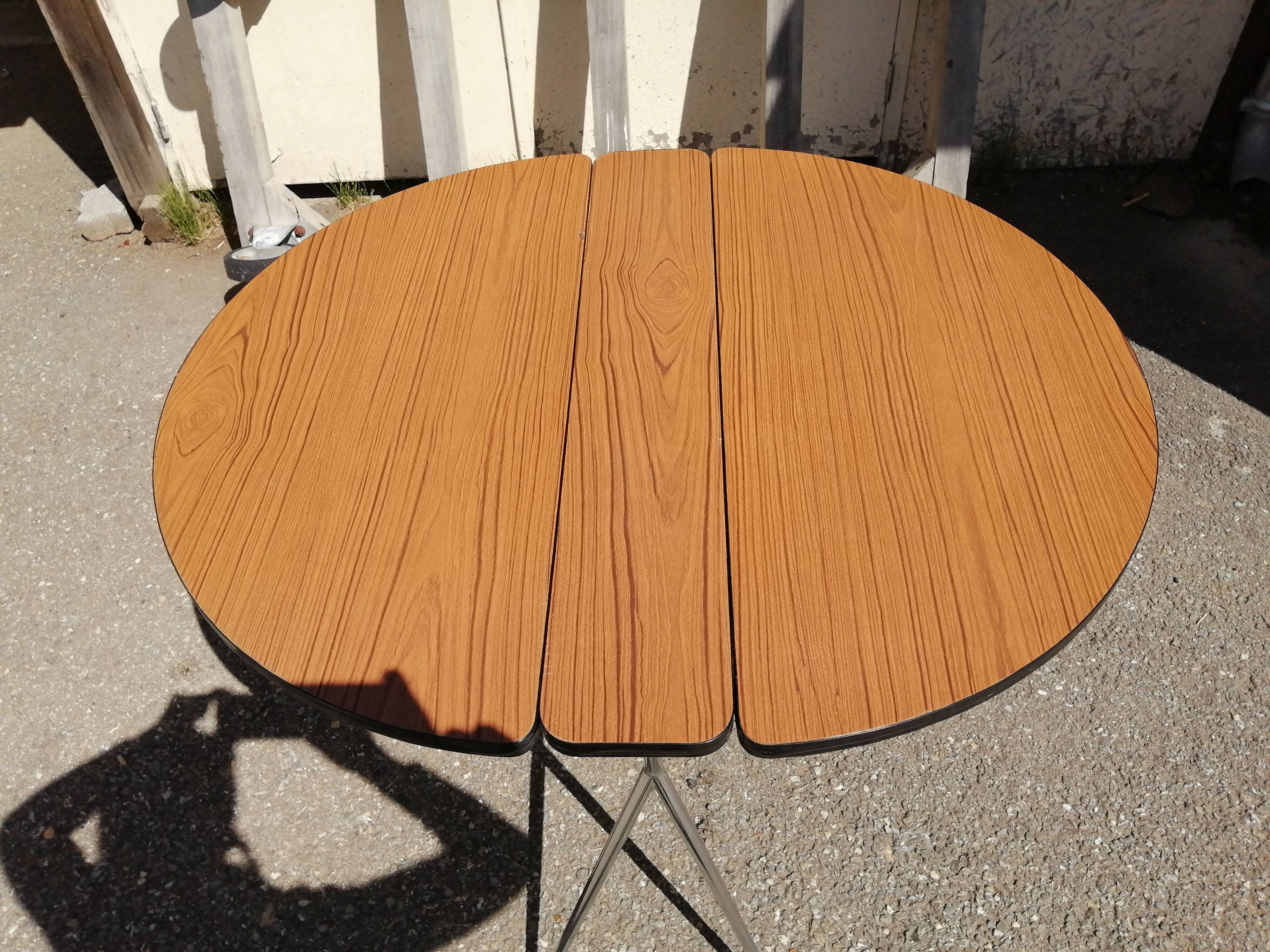 Butterfly table in formica - Vintage