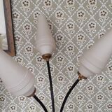 1950s metal tripod floor lamp