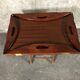 Mahogany folding tea-table