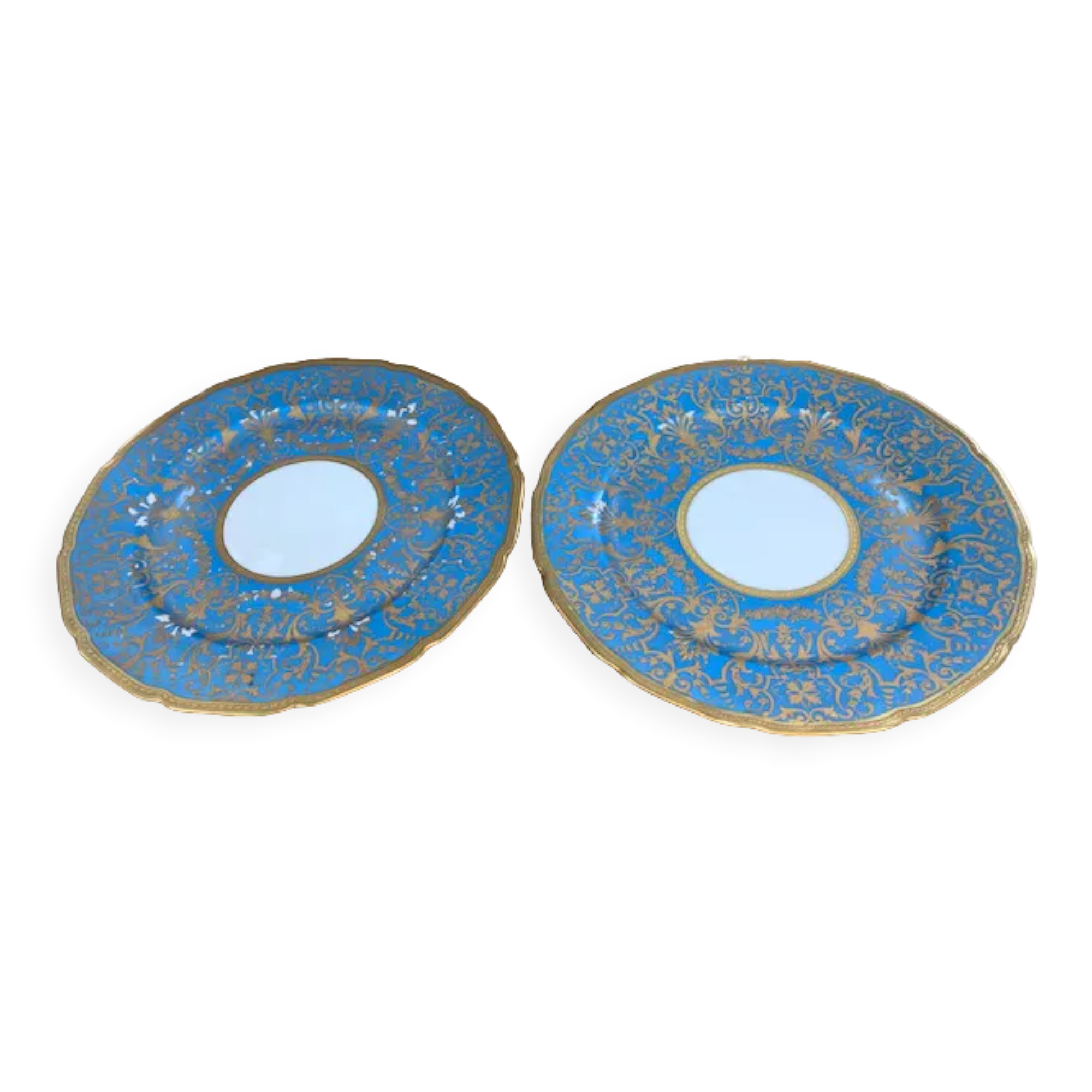 Set of 2 flat plates