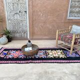 Tapis marocain coloré - 97 x 285 cm