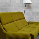 Complete living room Space Age Atlantis olive green 1970