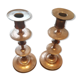 2 Copper Chandeliers
