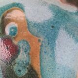 Signed stoneware bowl from Puisaye