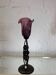 Art Deco tulip wrought iron lamp