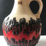 Vase fatlava Bay Keramik West Germany