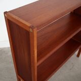 Bibliothèque en teck, design danois, années 1970, production : Danemark