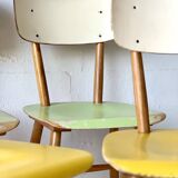 Chaises de bistro de Ton, lot de 4