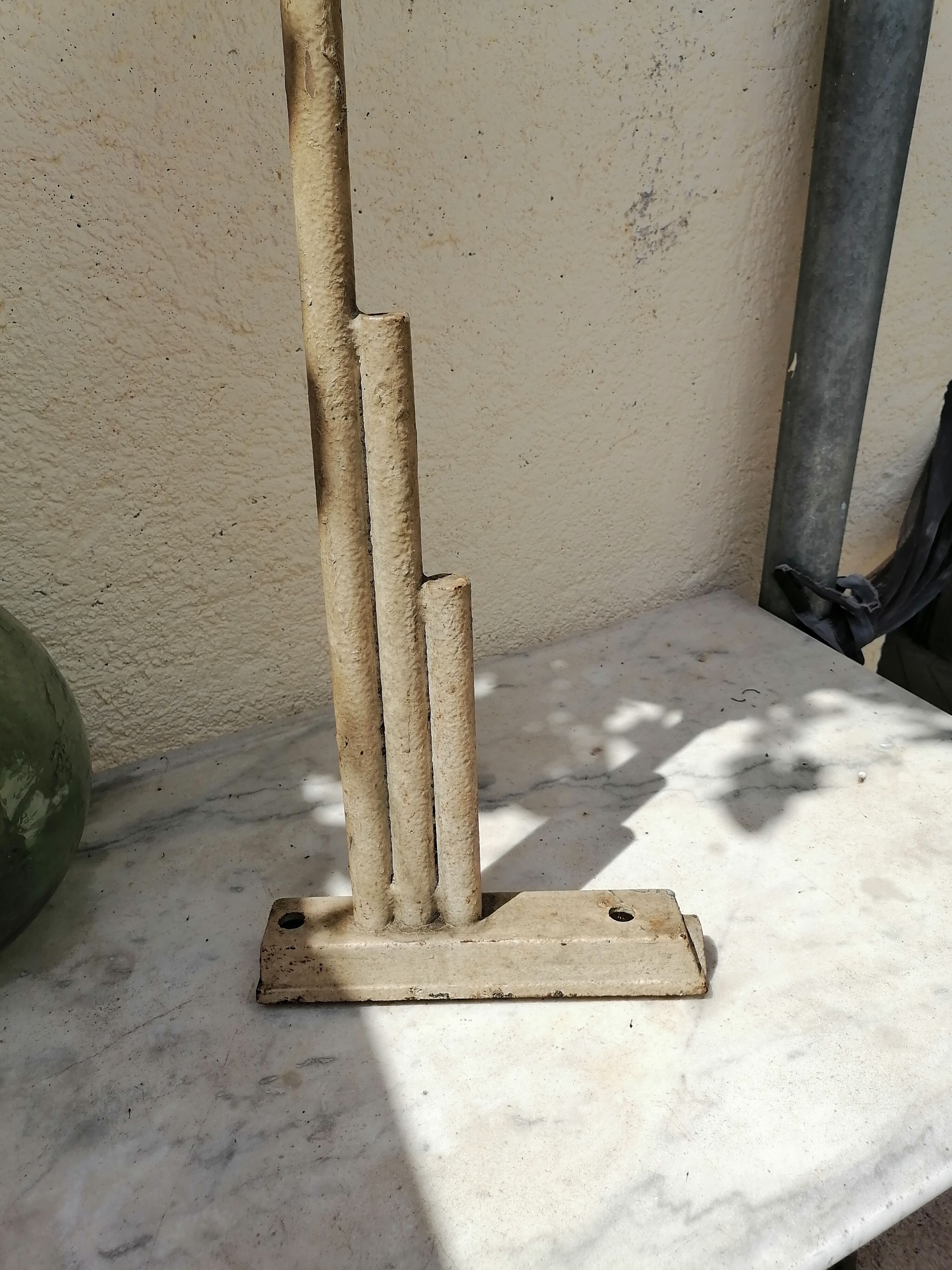 Industrial street lamp 1950 vintage eclatec