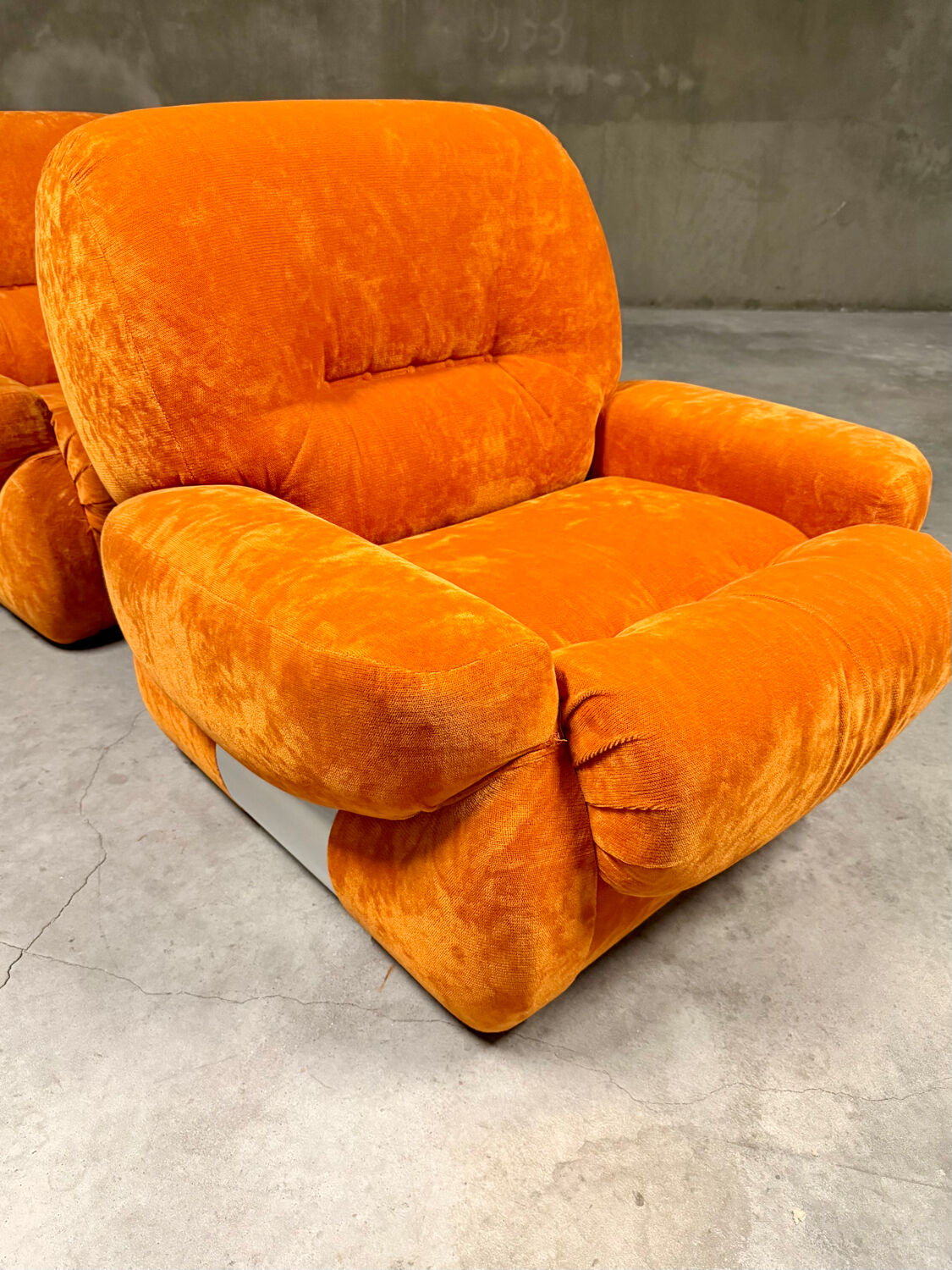 Ensemble canapé et fauteuils vintage