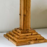 Lampe de table en bambou bio style vintage