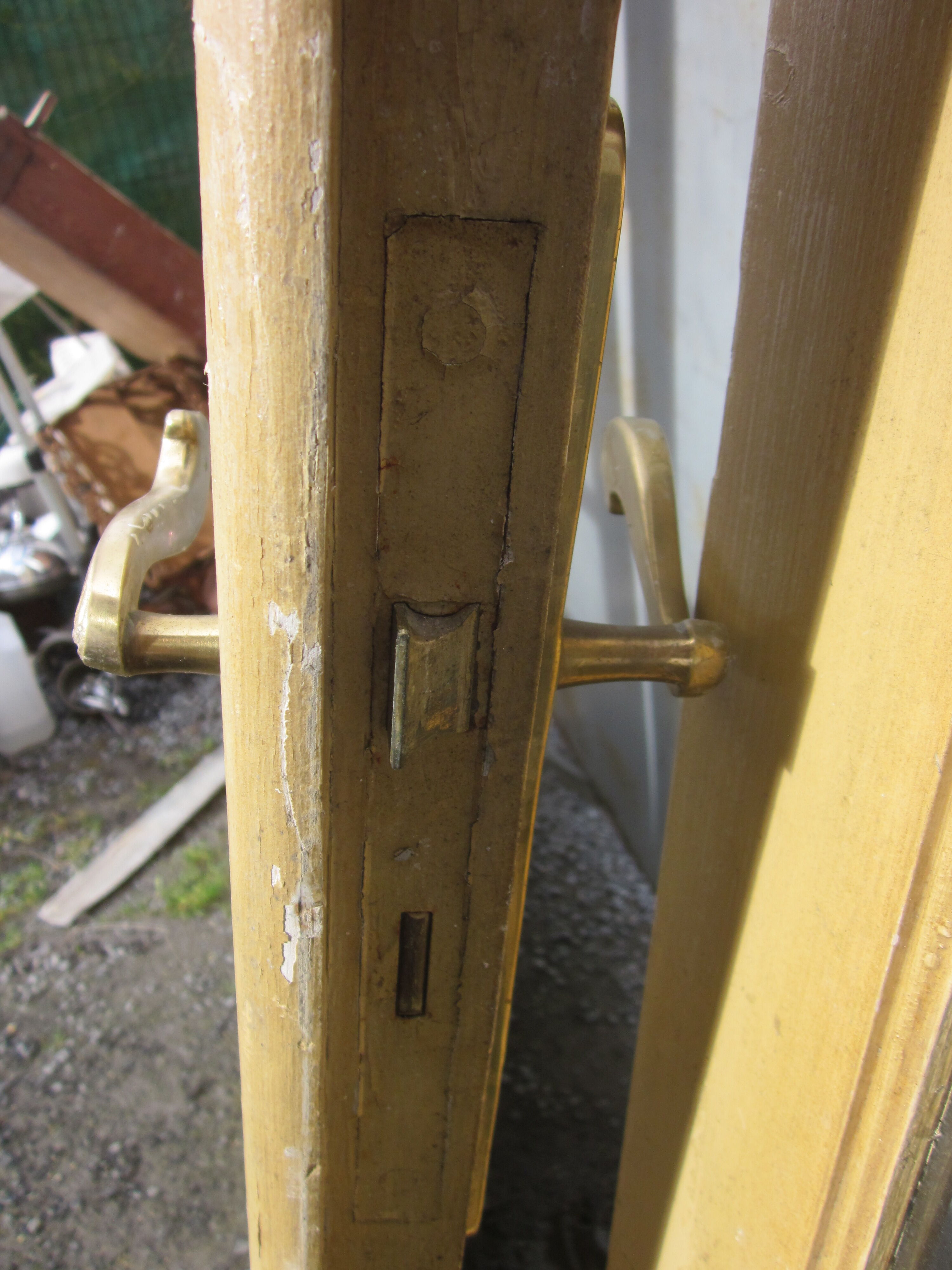 4 old separation doors