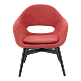 1960s Miroslav Navratil Fiberglass Shell Lounge Chair, Czechoslovakia