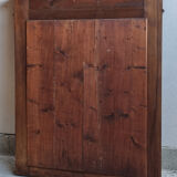 Mirror trumeau, wood, vintage, henri ii