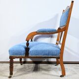 Small Rosewood Armchair, Restoration Period – Early 19th Century