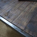 Industrial coffee table