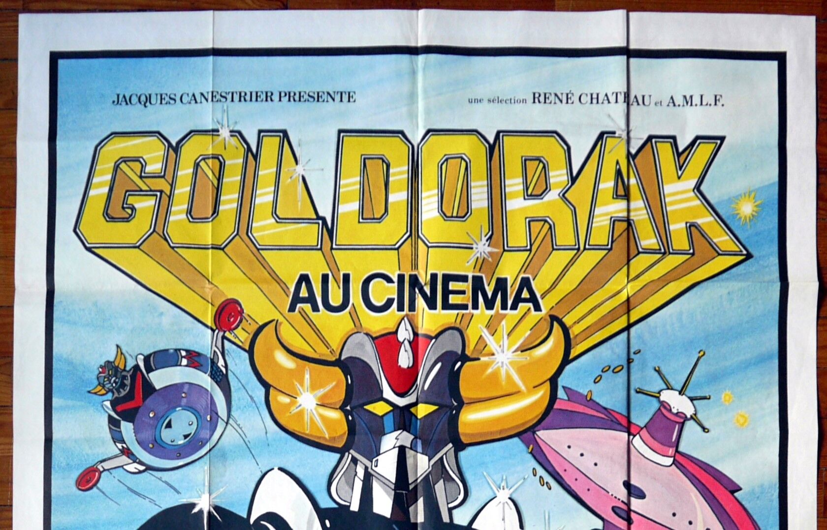 Goldorak original movie poster
