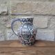 Small jug Gien model Cachemire H13cm