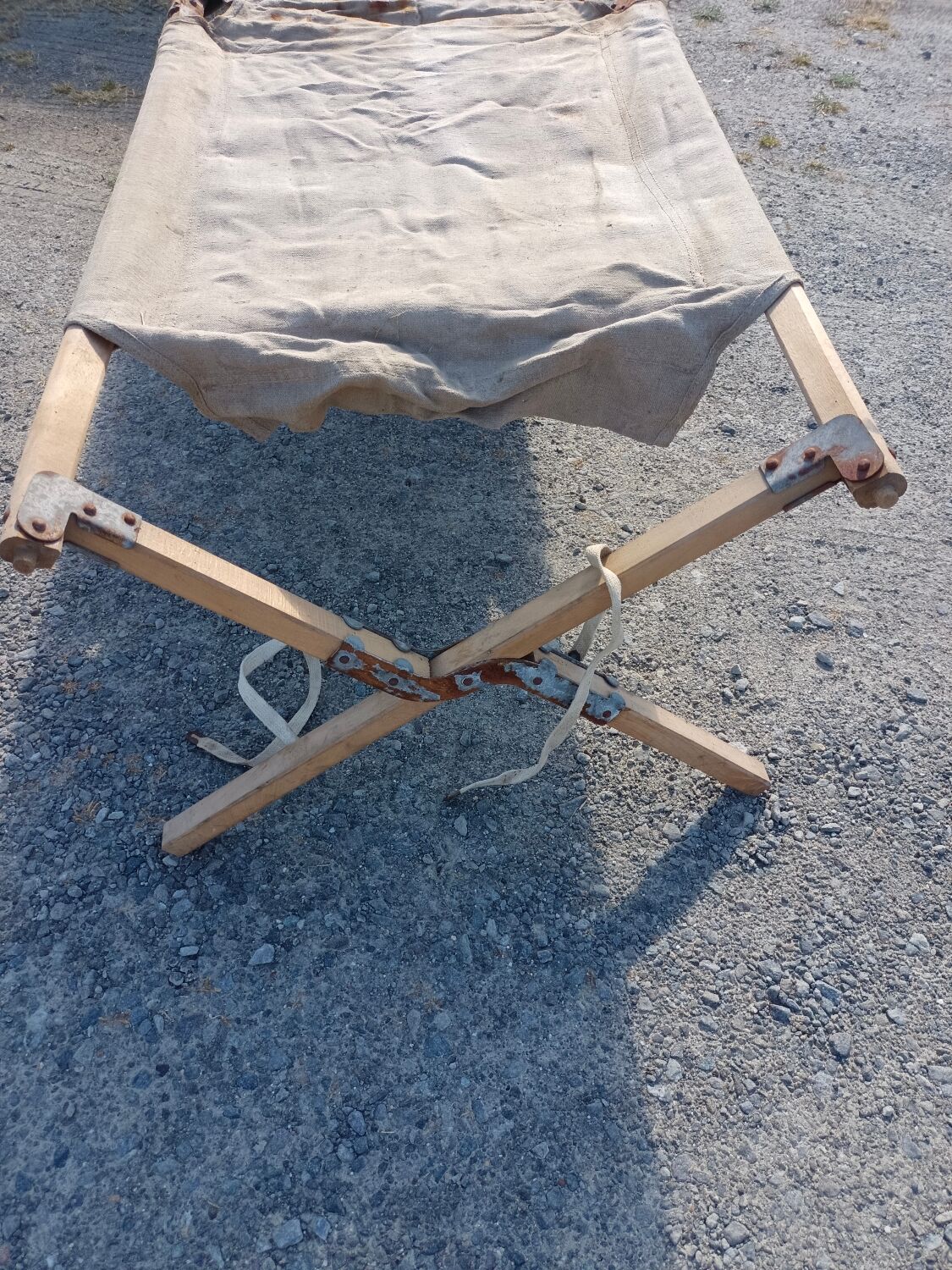 US folding camp bed