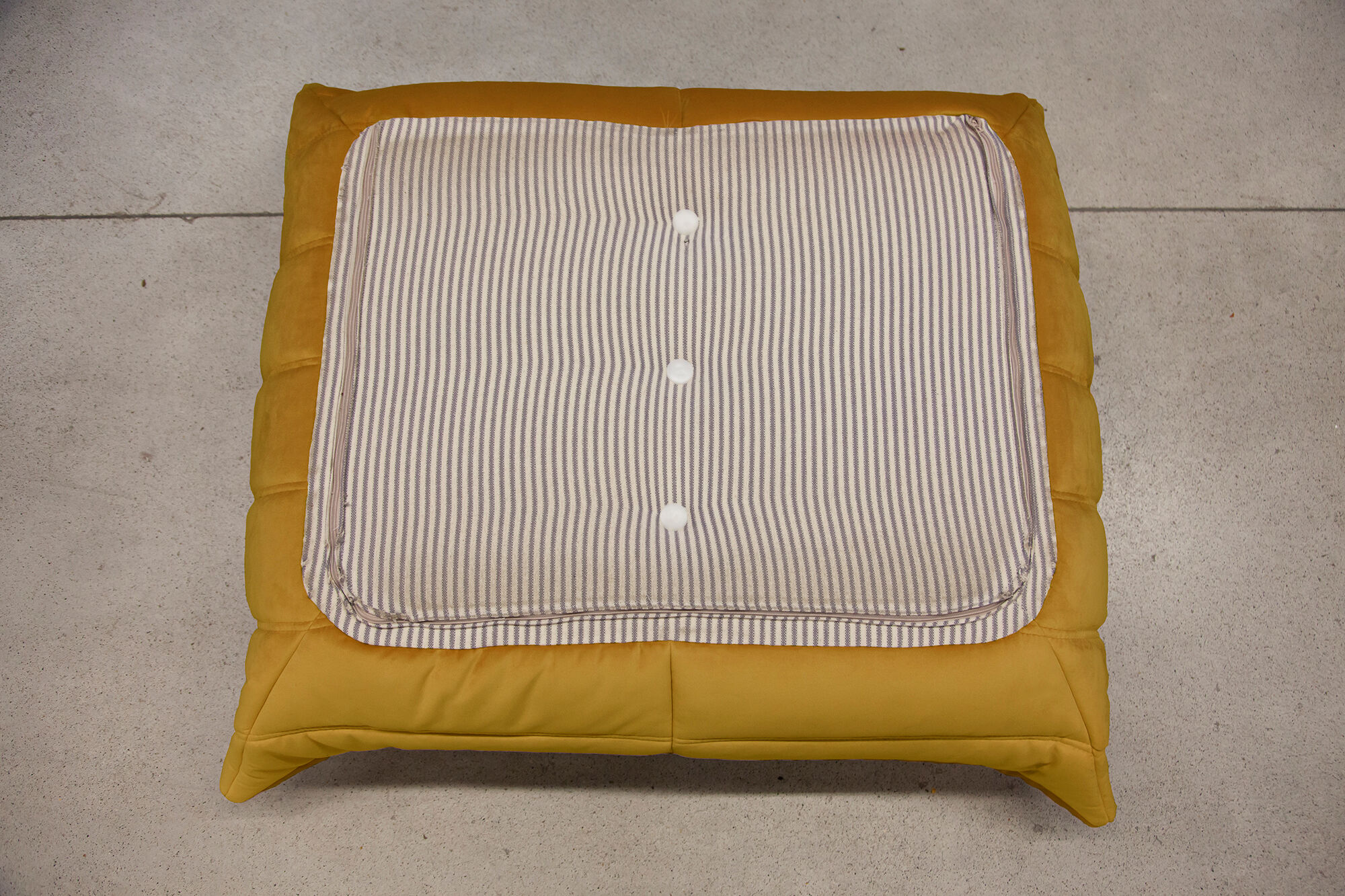 Togo armchair and footstool model designed by Michel Ducaroy 1973