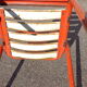 Chaise Tolix bi-colore