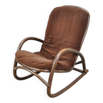 Rattan rocking chair