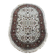 Handmade oval Persian rug 185cm x 120cm