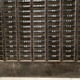 Old factory scoreboard or pointer