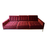 Knoll velvet sofa