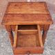 Coffee table or bedside table in wood. (With drawer)