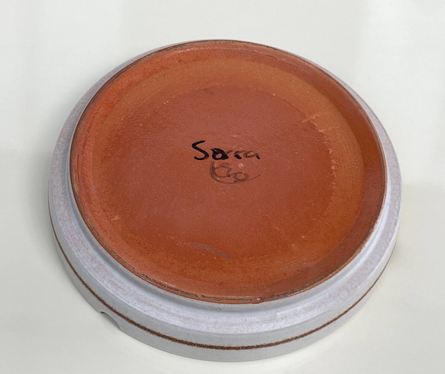 Large enamelled stoneware ashtray - Serra, Catalonia - 1970