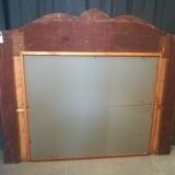 Empire mirror in mahogany and gilded bronze 120x97cm