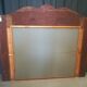 Empire mirror in mahogany and gilded bronze 120x97cm