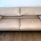 Maralunga leather sofa by Cassina