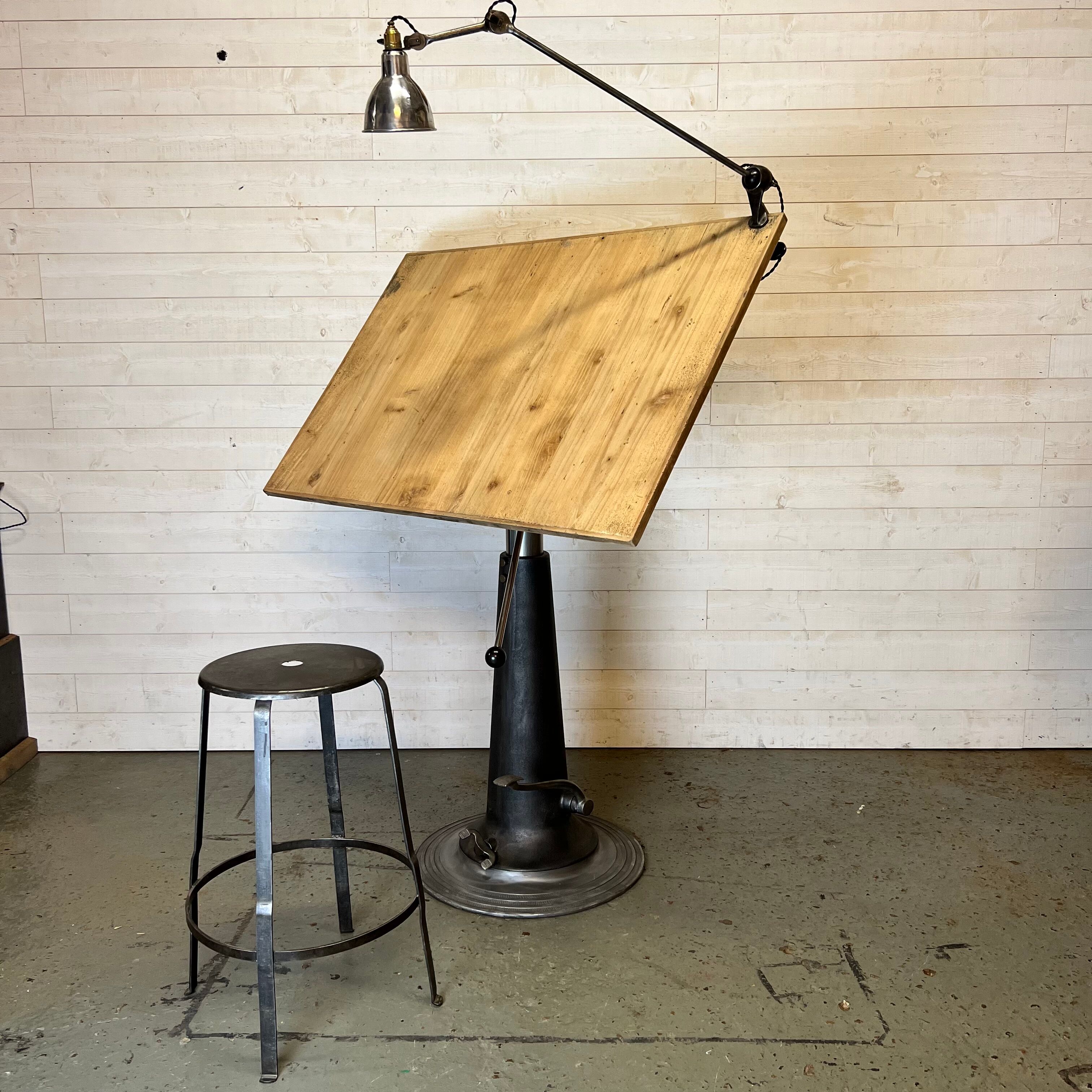 Architect's drawing table Nike Eskilstuna Sweden from the 50s