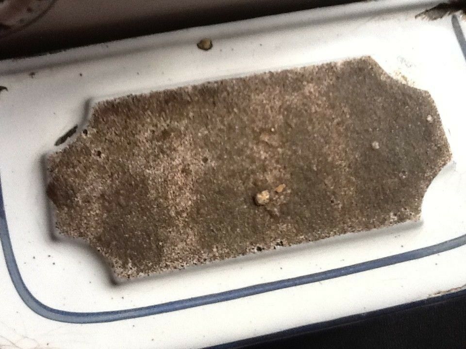 Old wall matchbox with pyrogen