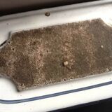 Old wall matchbox with pyrogen