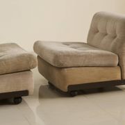 Pair of "Amanta" armchairs by Mario Bellini for C&B Italia, 60s