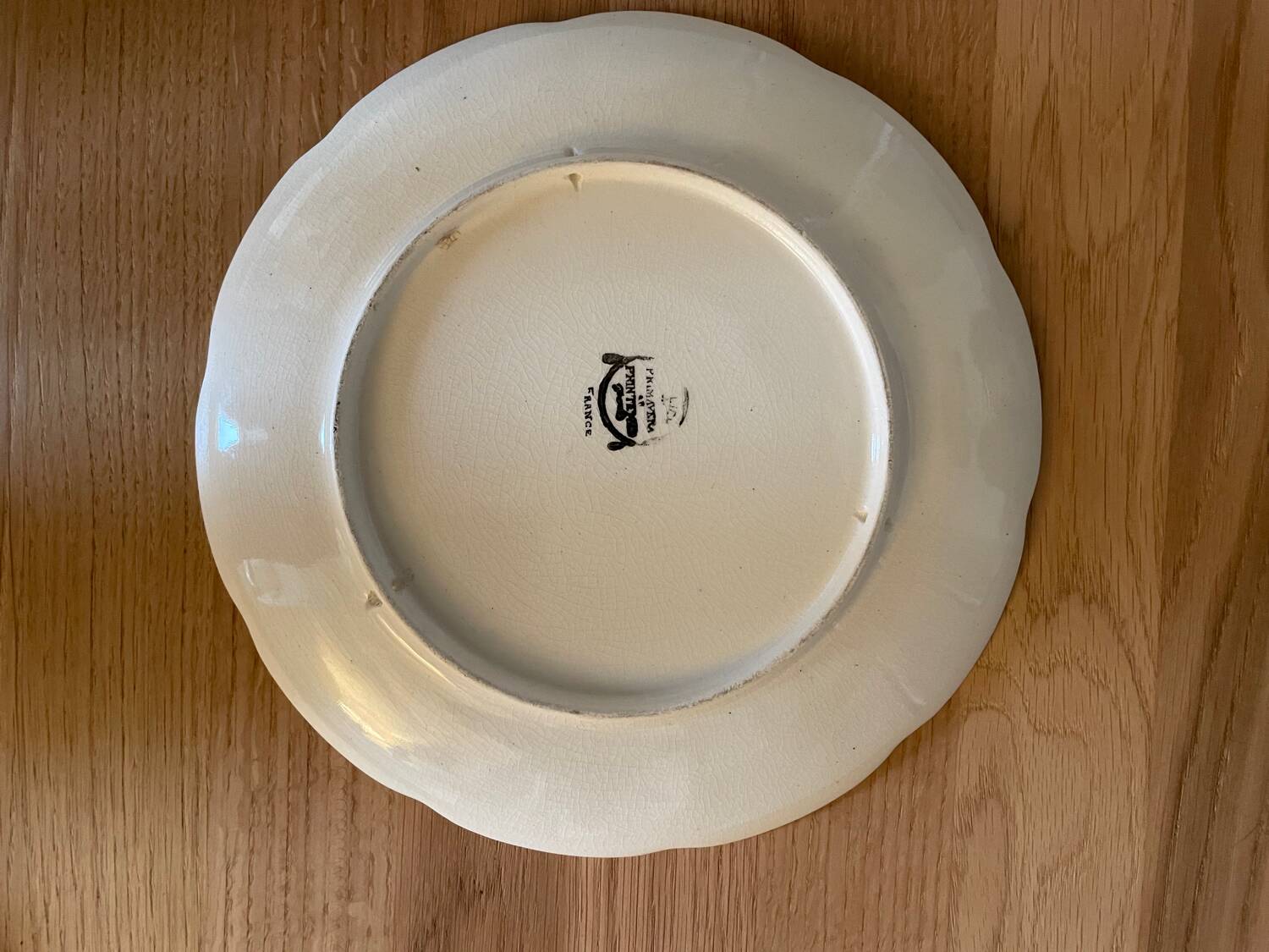 Set of 2 Primavera ceramic plates