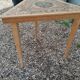Beautiful pair of antique marquetry bedside tables.