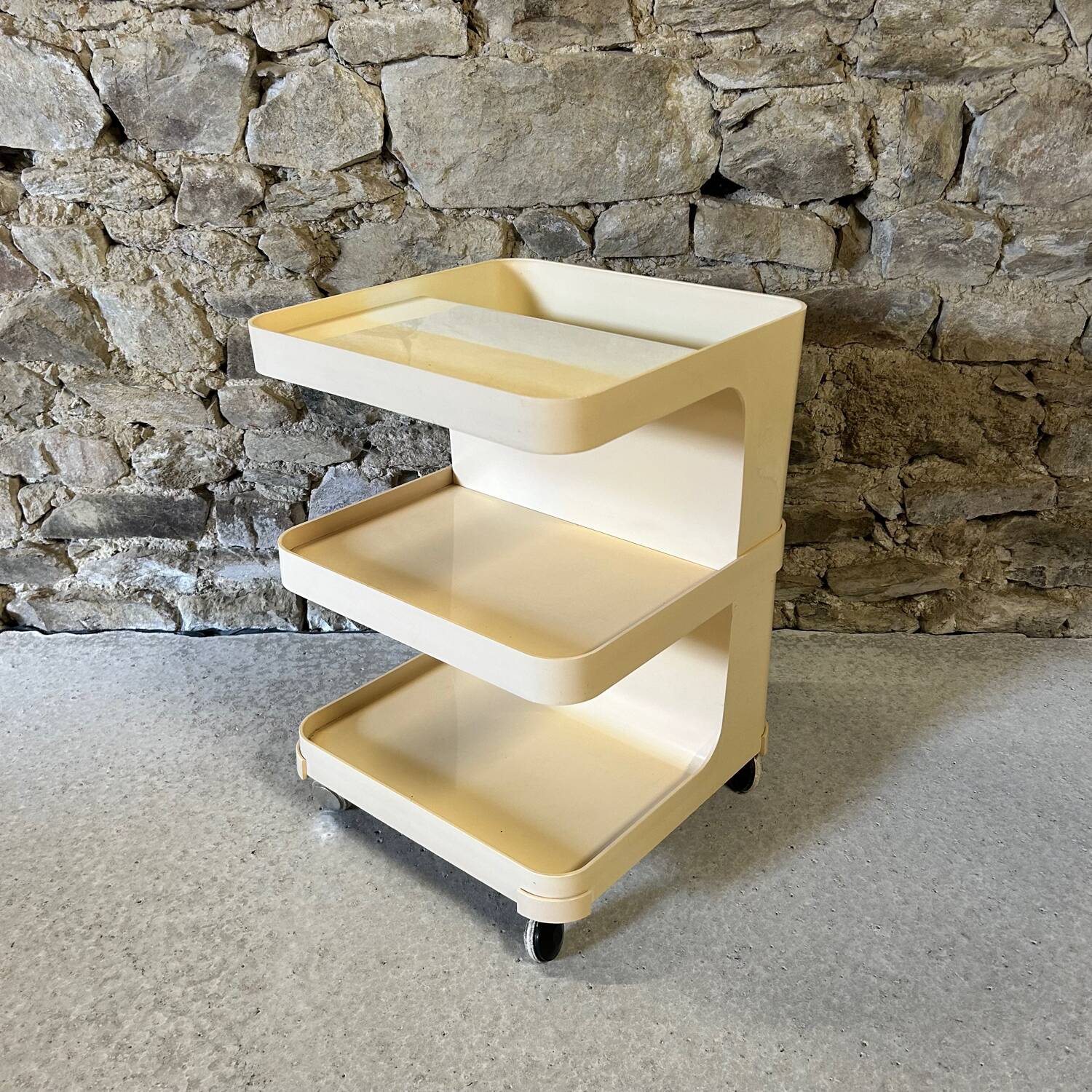 Flair plastic bar trolley for Prisunic 1970