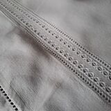 Pair of monogrammed pillowcases