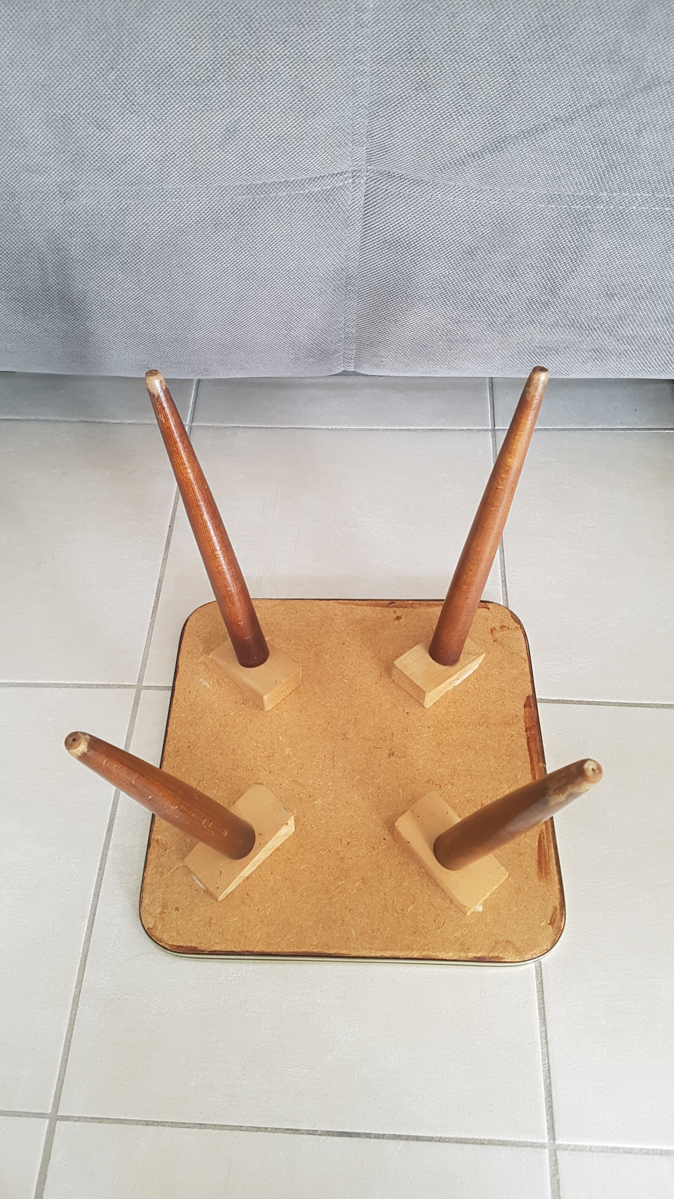 Lot 3 side tables formica