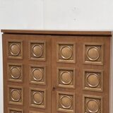 Vintage  brutalist bar cabinet, 1970