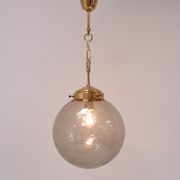 Suspension en verre Kamenicky Senov, années 1970