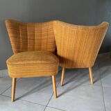 Pair of cocktail armchairs
