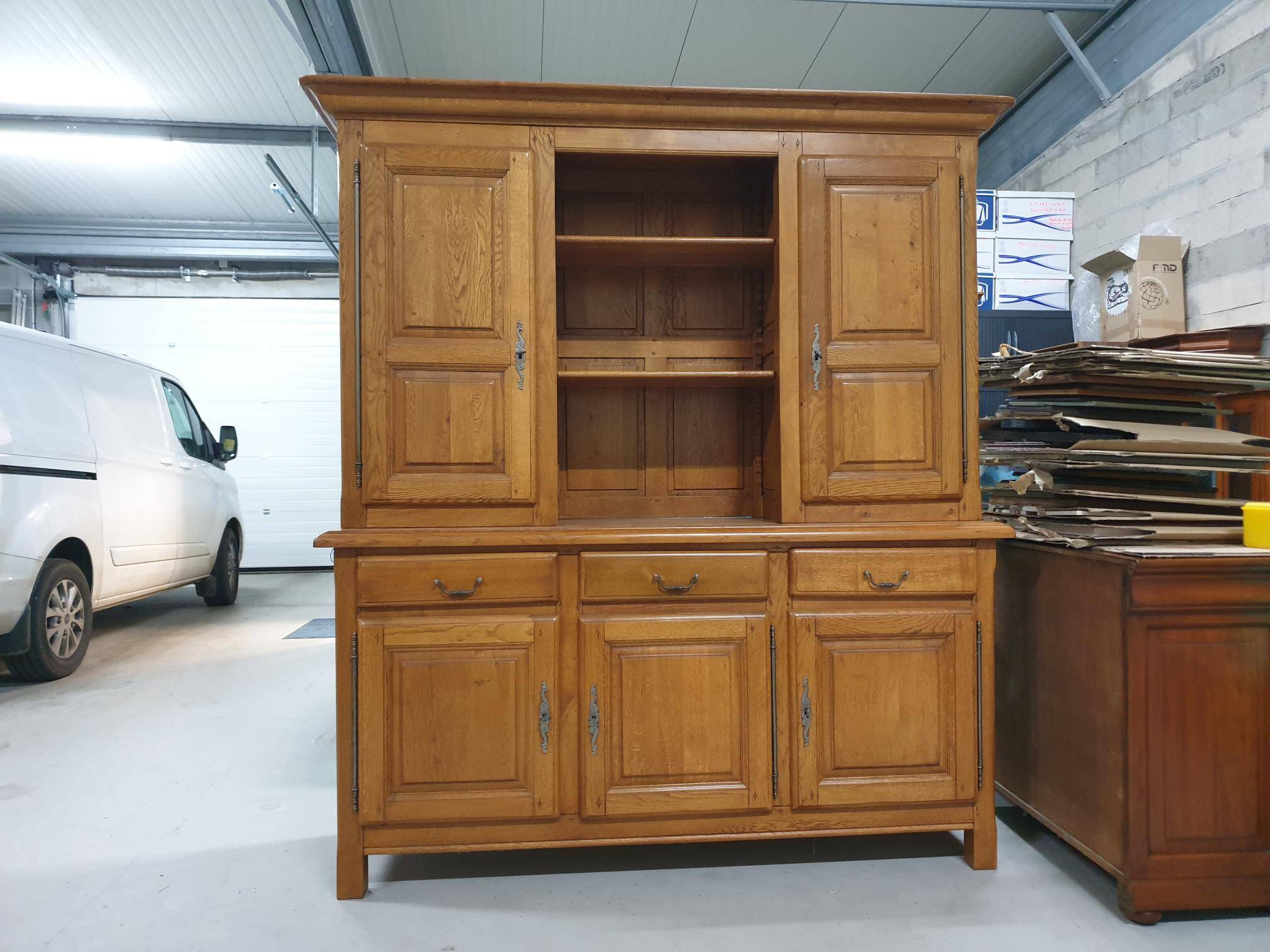 Solid oak sideboard