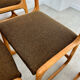 Set of 6 wooden chairs sled baumann vintage / year 60