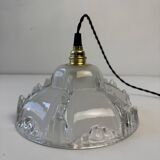 Paire de suspensions anciennes art deco vintage « ezan »