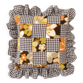 Coussin patchwork